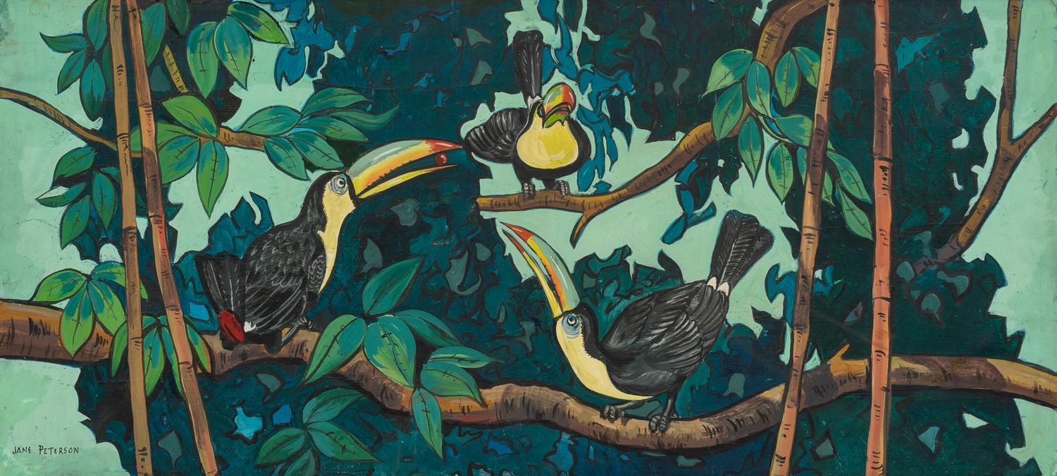 Toucans on a Branch