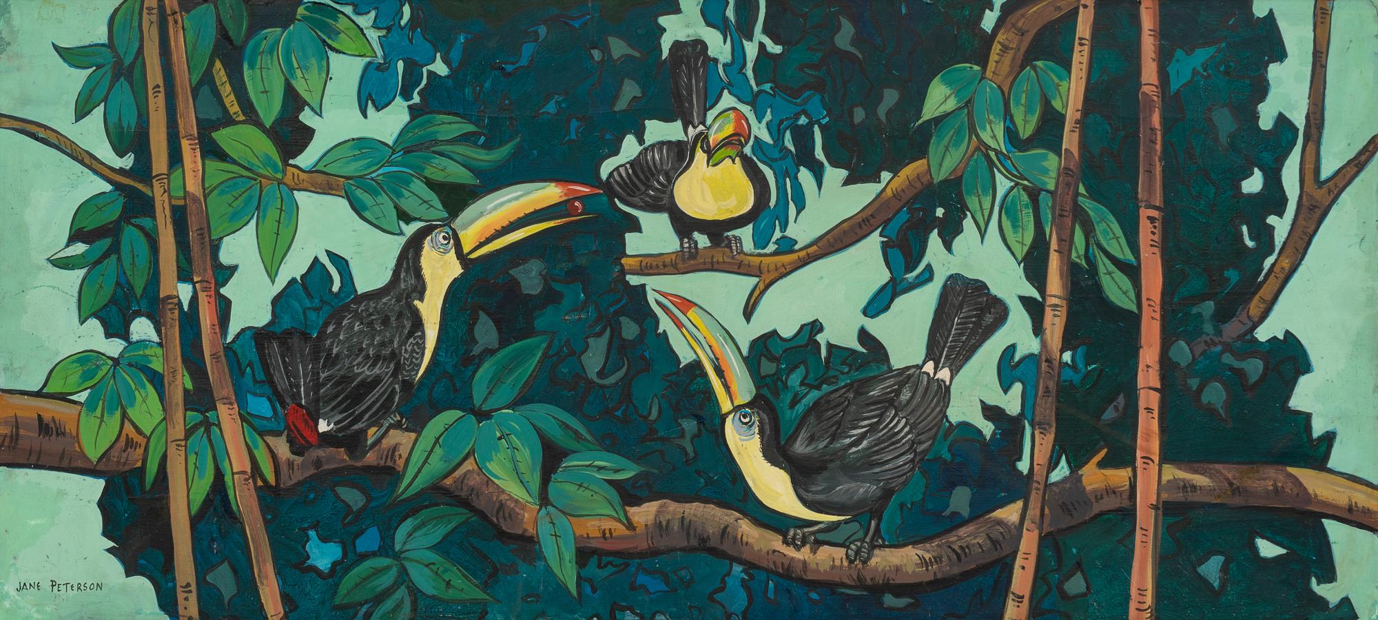 Toucans on a Branch