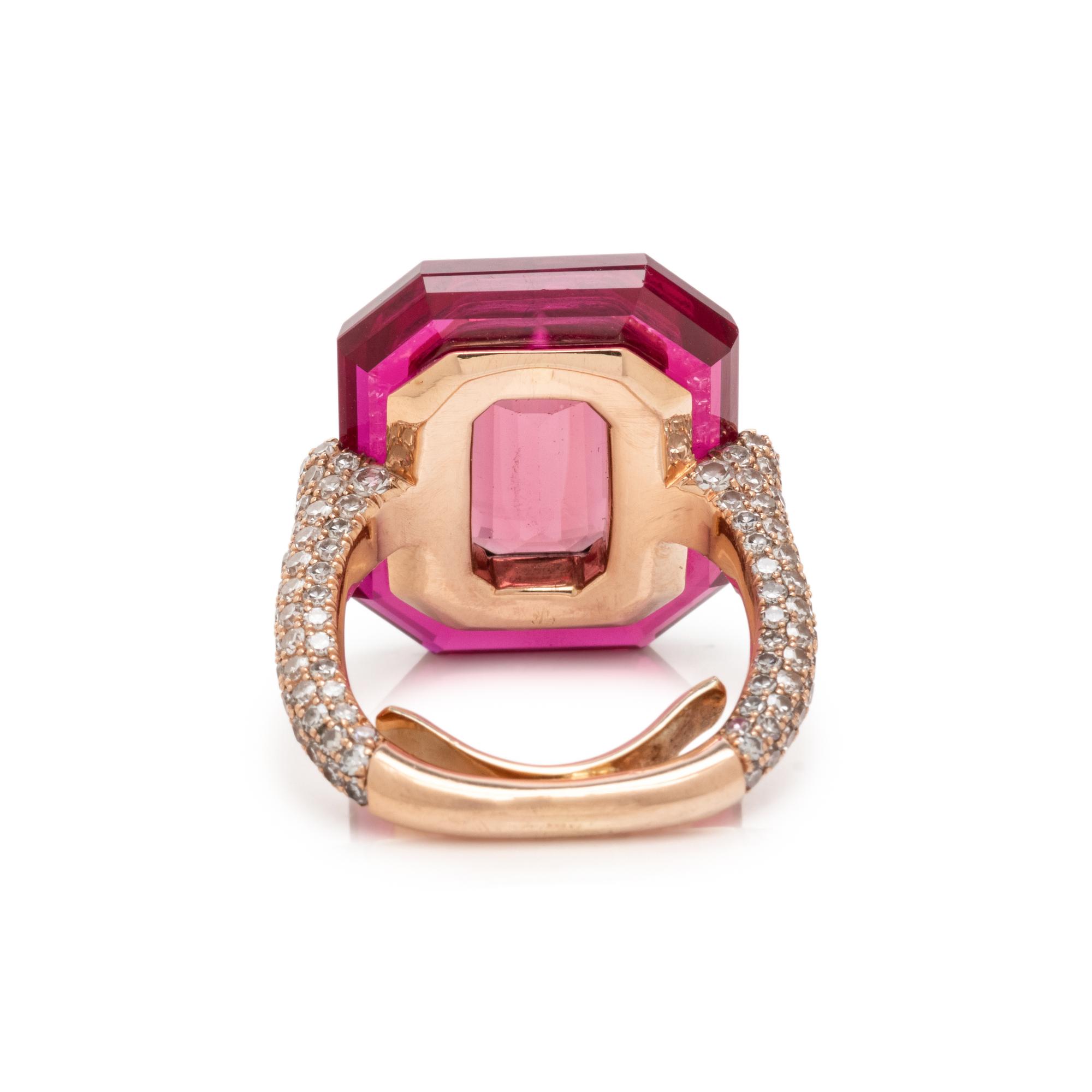 NATURAL SPINEL, SYNTHETIC RUBY, AND DIAMOND RING