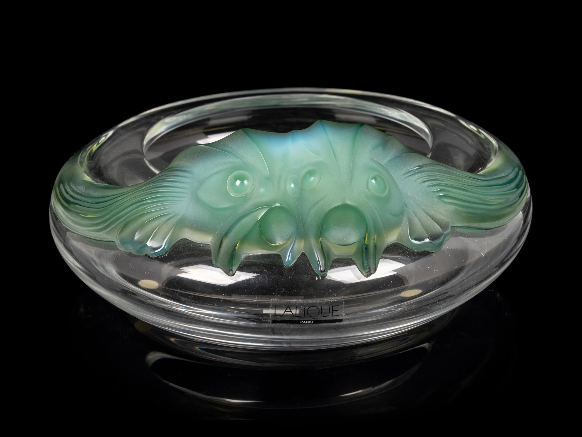 A Lalique Yeso Antinea Bowl