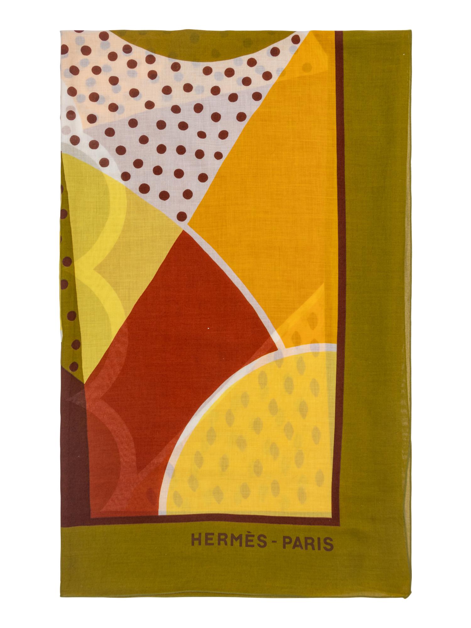 Hermès Cotton Scarf