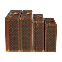 Louis Vuitton, Group of Four Hard-sided Suitcases