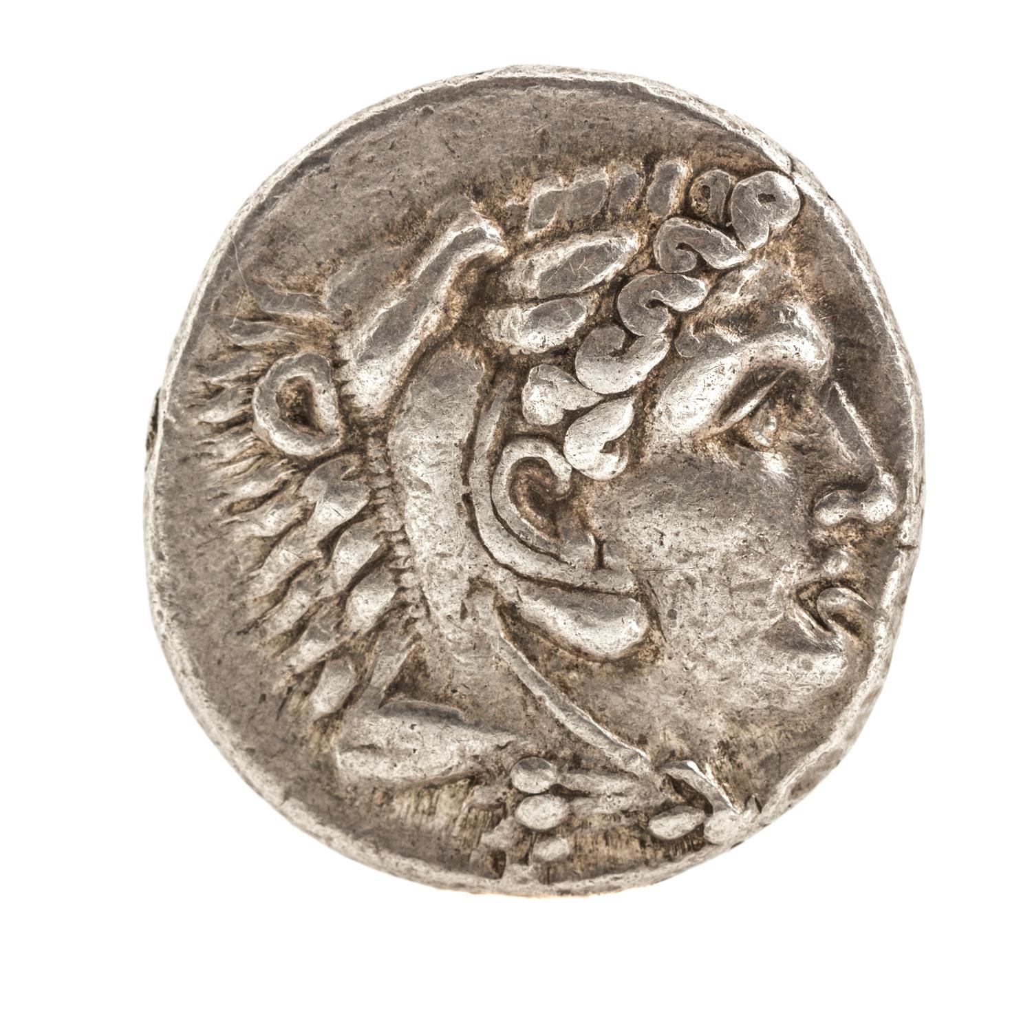 Macedonian Empire, Phoenicia (circa 330 BCE), Silver Tetradrachm — Silver Tetradrachm-Aradus