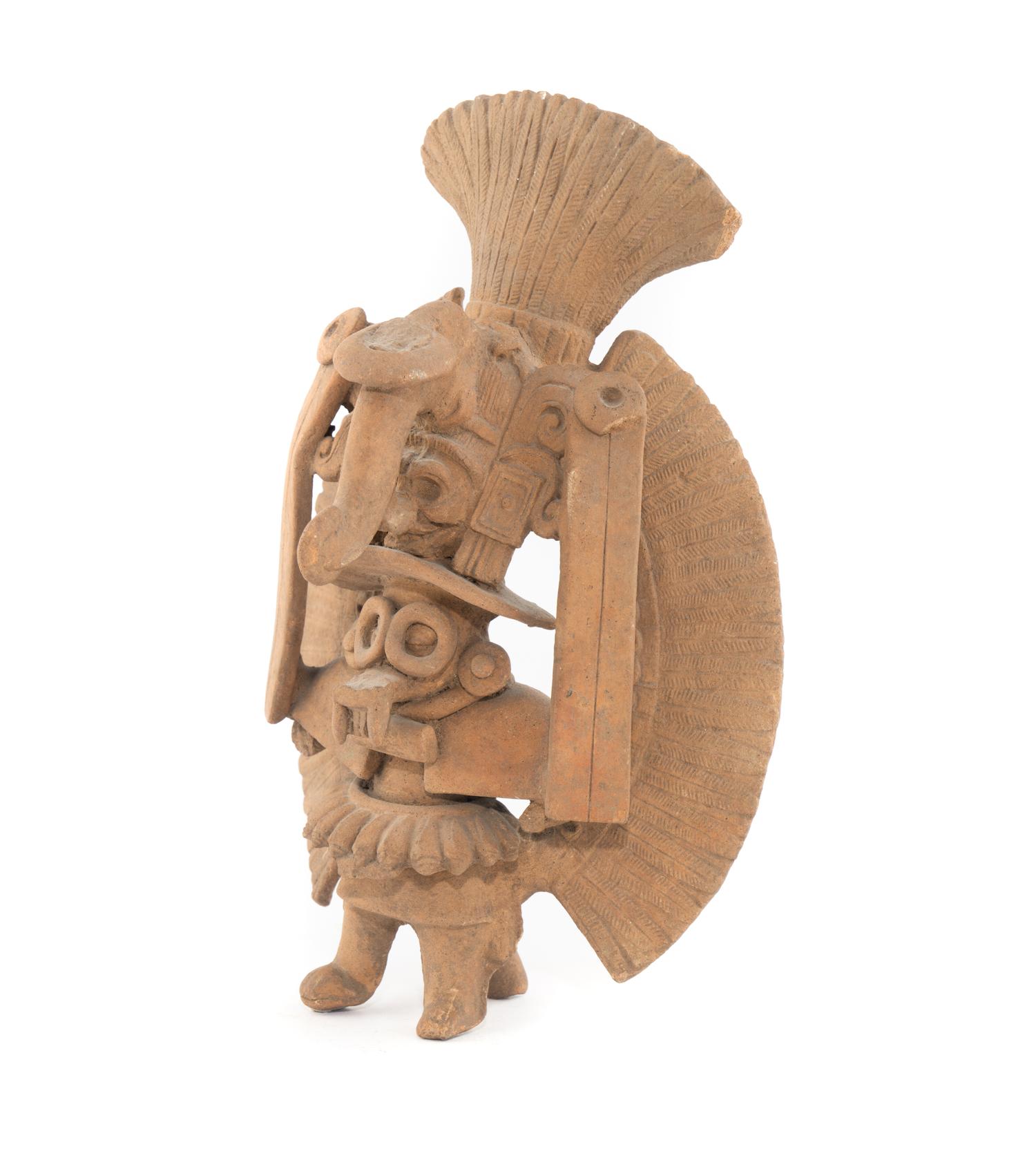 A Veracruz Terracotta Deity Figure