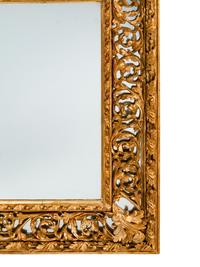 A Pair of Régence Style Giltwood Mirrors