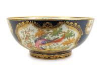 A Chelsea Porcelain Gold Anchor Period Bowl — 18TH CENTURY