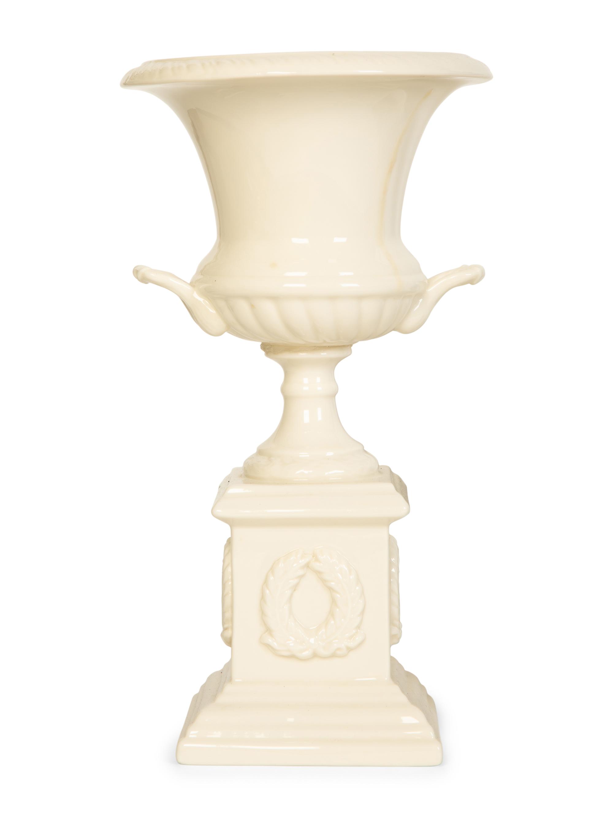 Three Bisque Porcelain Table Articles