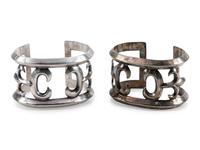 Navajo Arts and Crafts Guild Sandcast Cuff Bracelets