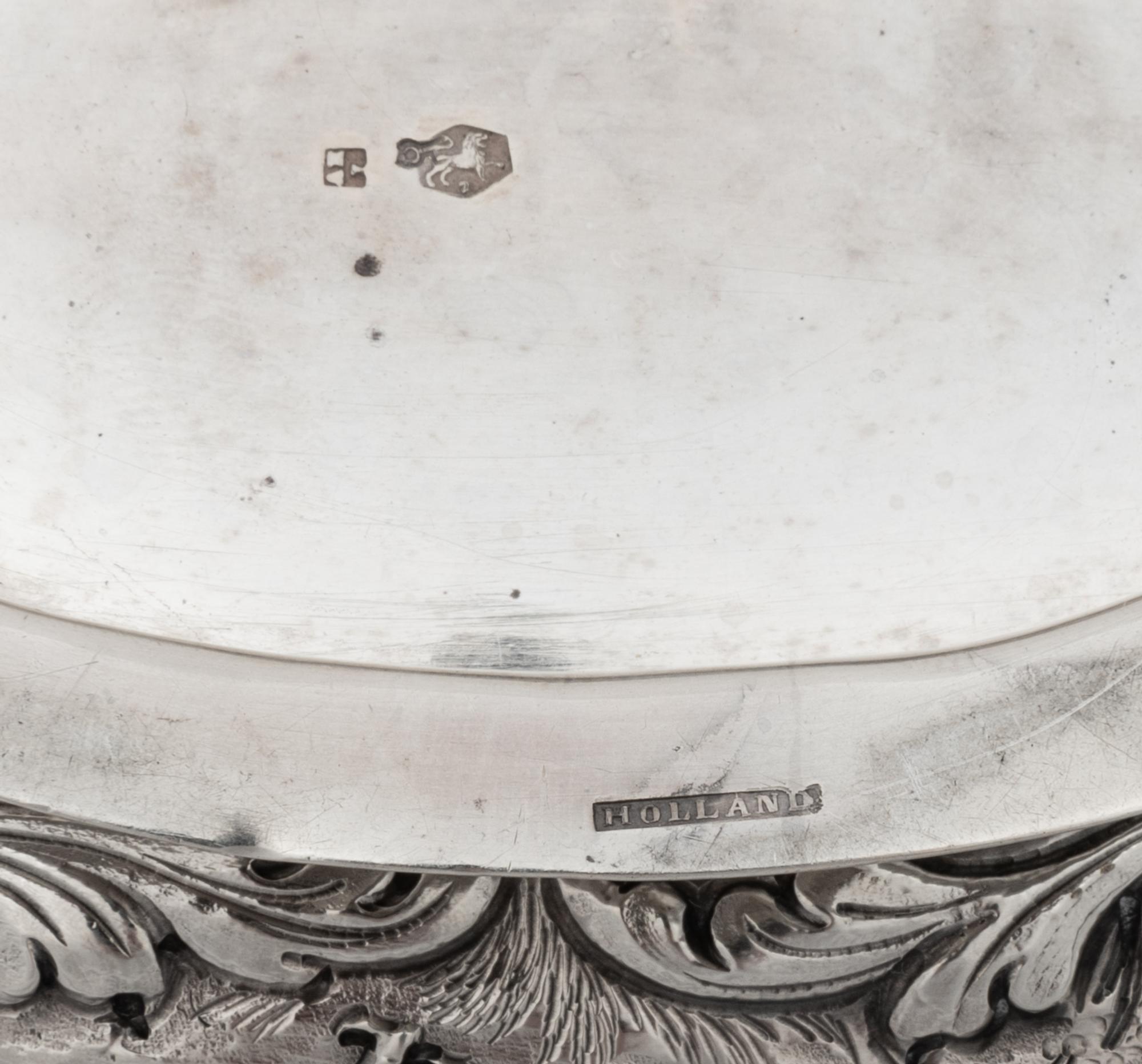 A 20th Century Dutch Silver Bowl
