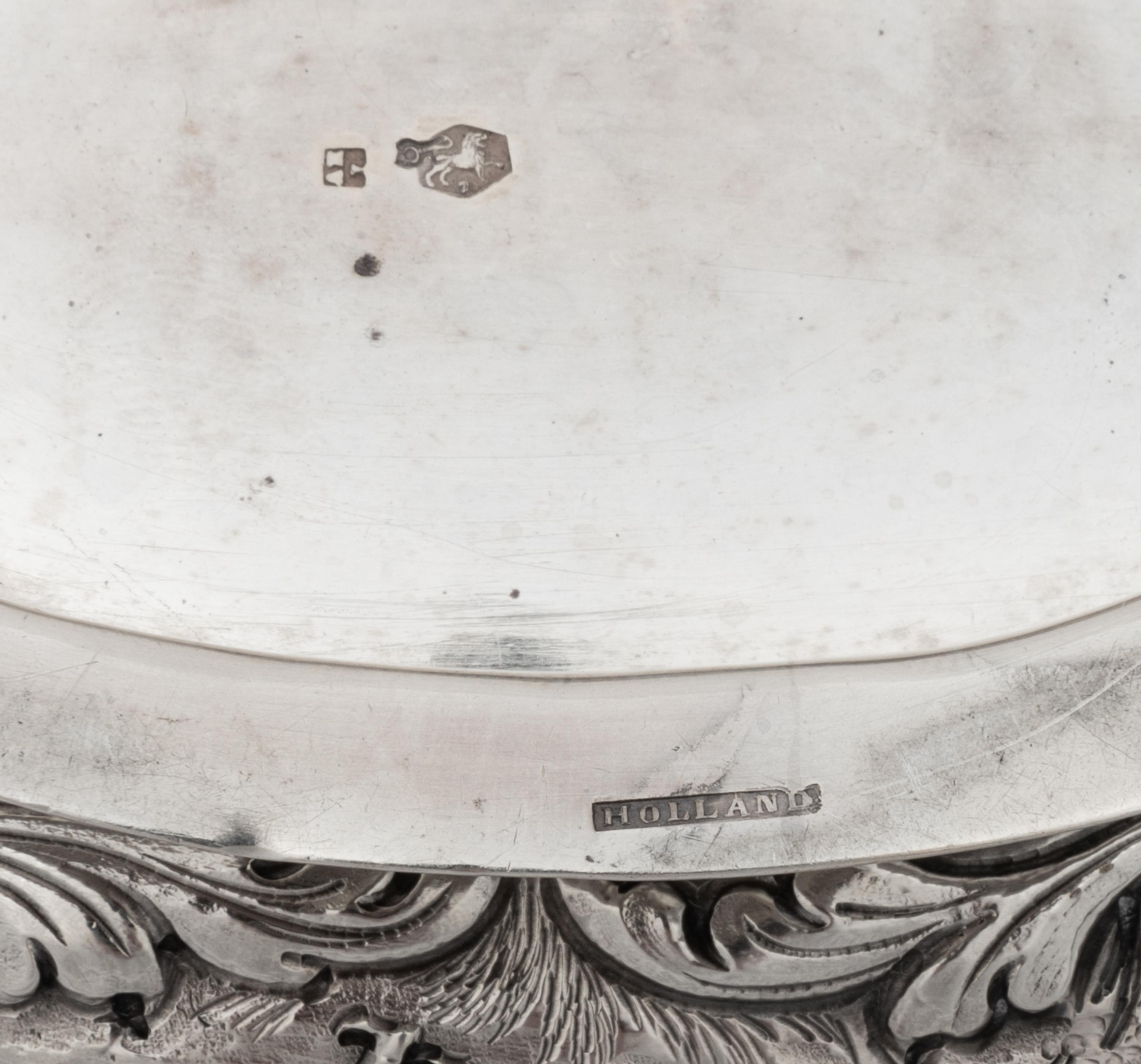 A 20th Century Dutch Silver Bowl