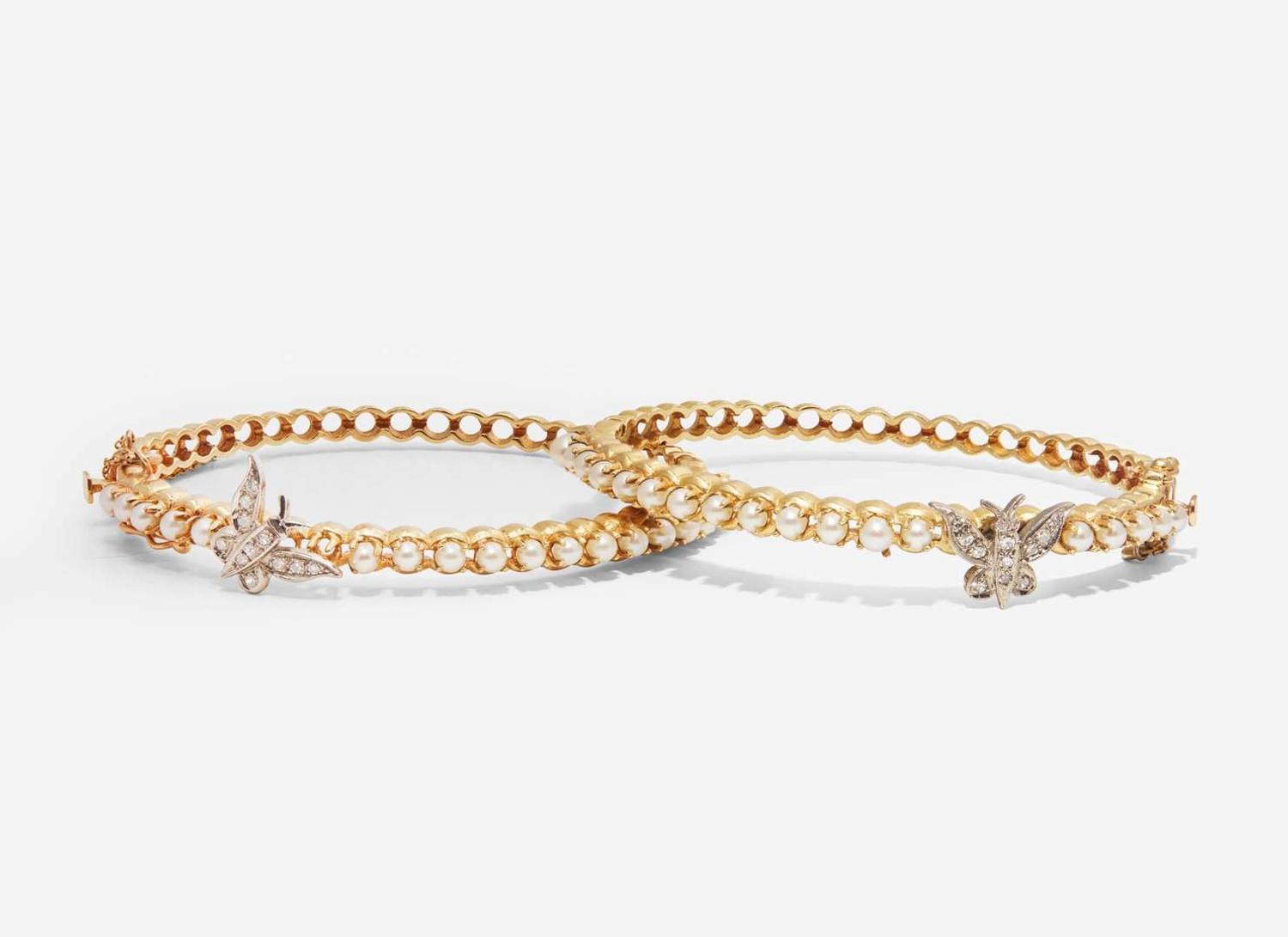 A Pair of Bangle Bracelets