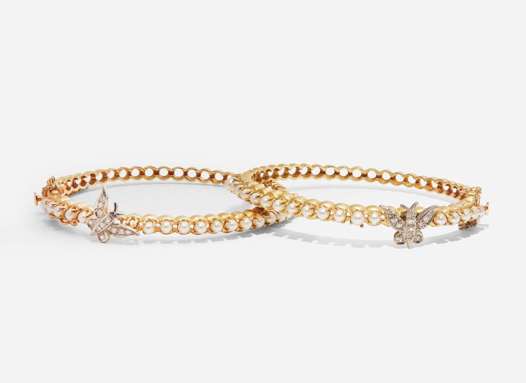 A Pair of Bangle Bracelets