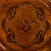 A Pair of Louis XVI Style Gilt Metal Mounted and Inlaid Gueridons — 20TH CENTURY