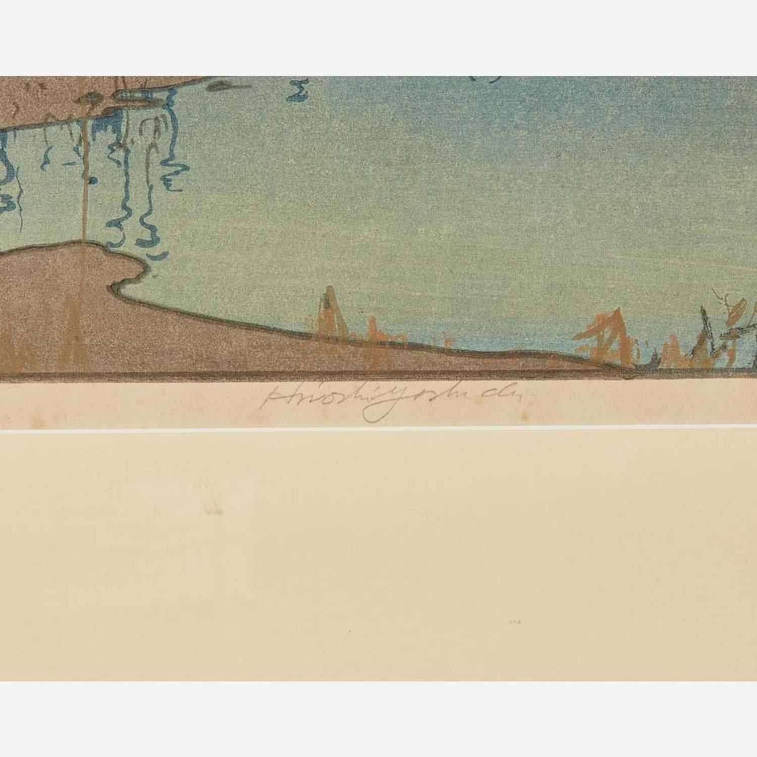 Hiroshi Yoshida (Japanese b.1876-d.1950)