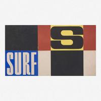 Herbert Matter (American/ Swiss, 1907-1984) Surf Logo for Surf Soap Maquette