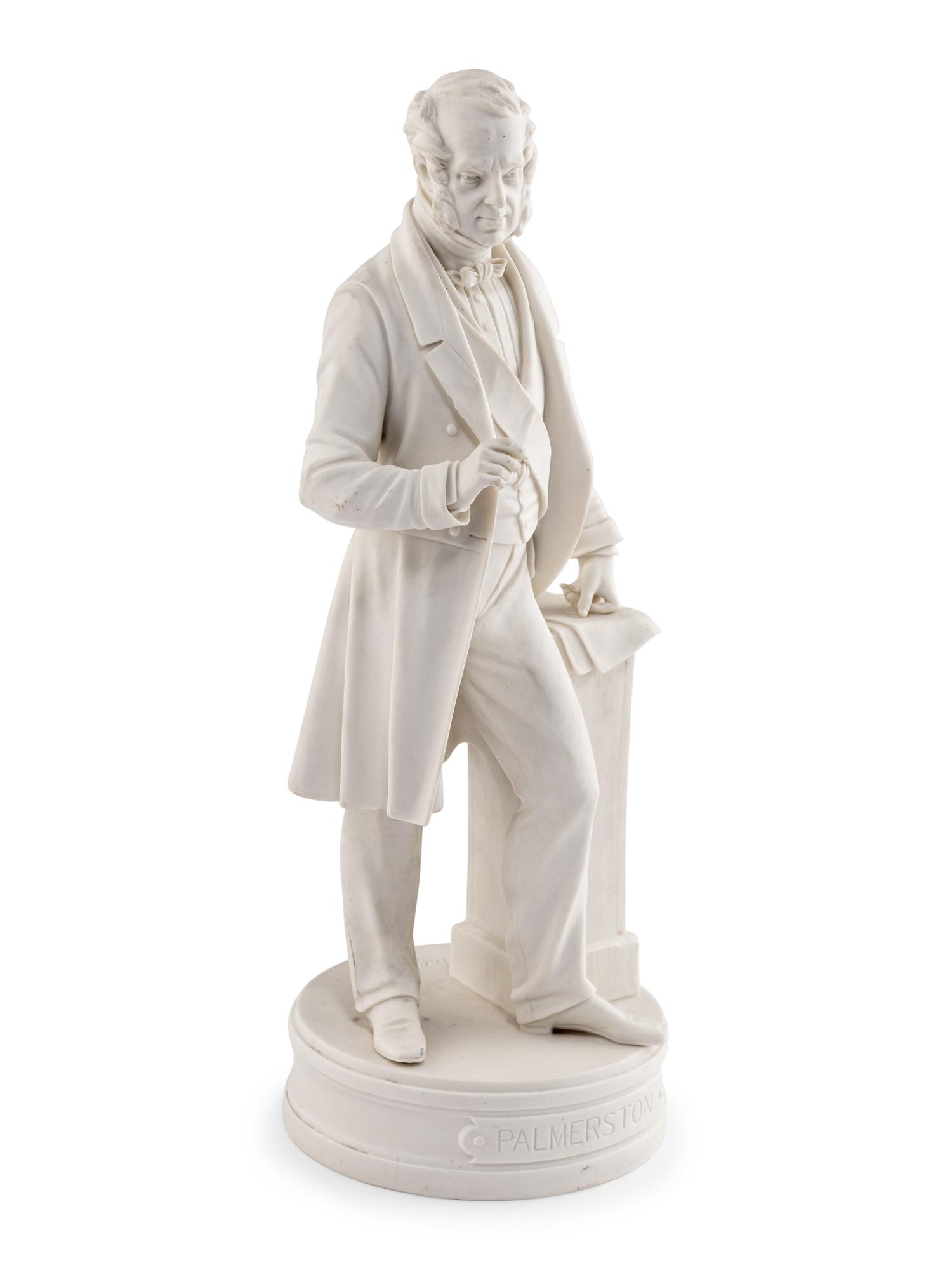 An English Parianware Figure of Lord Palmerston