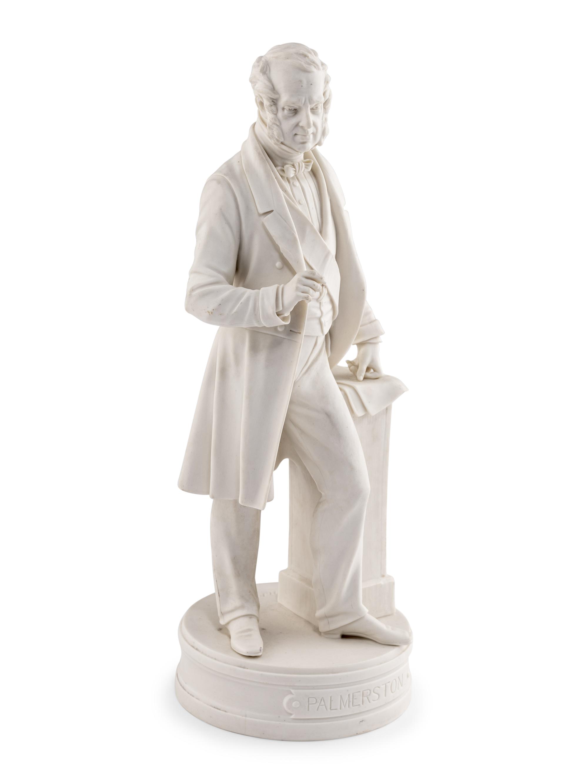 An English Parianware Figure of Lord Palmerston
