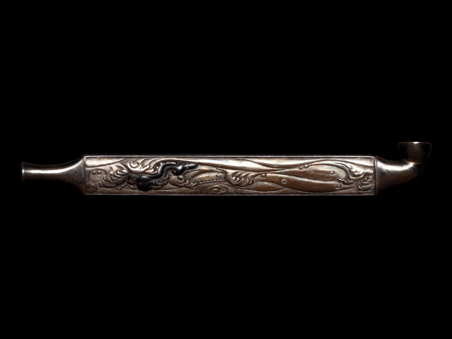 A Small Mixed Metal Pipe, Kiseru