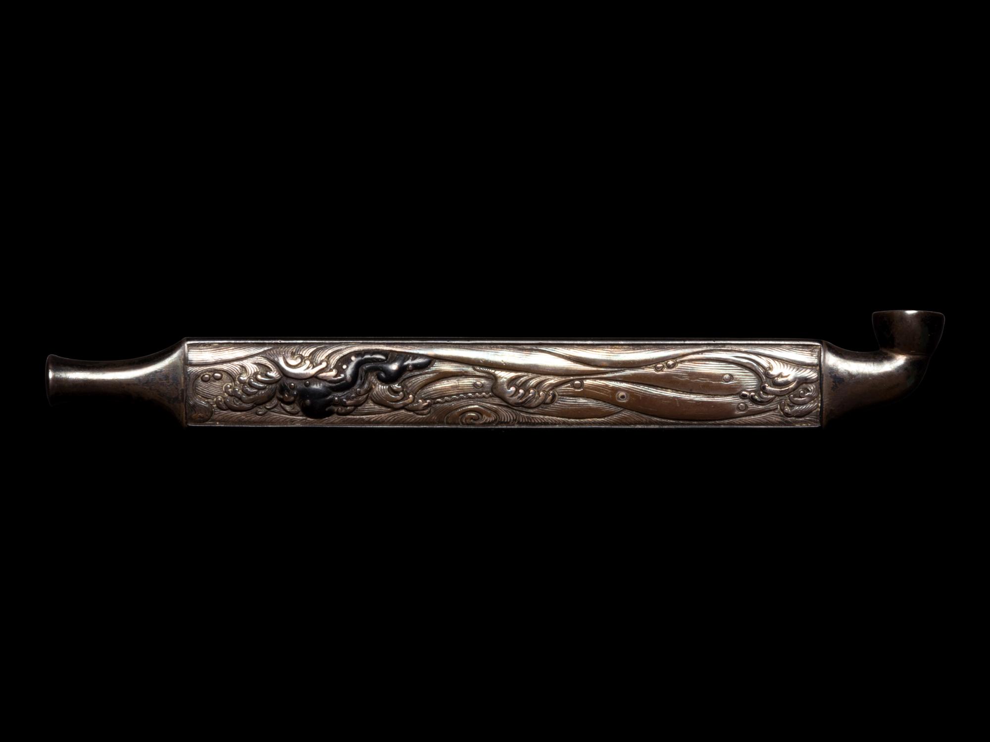 A Small Mixed Metal Pipe, Kiseru