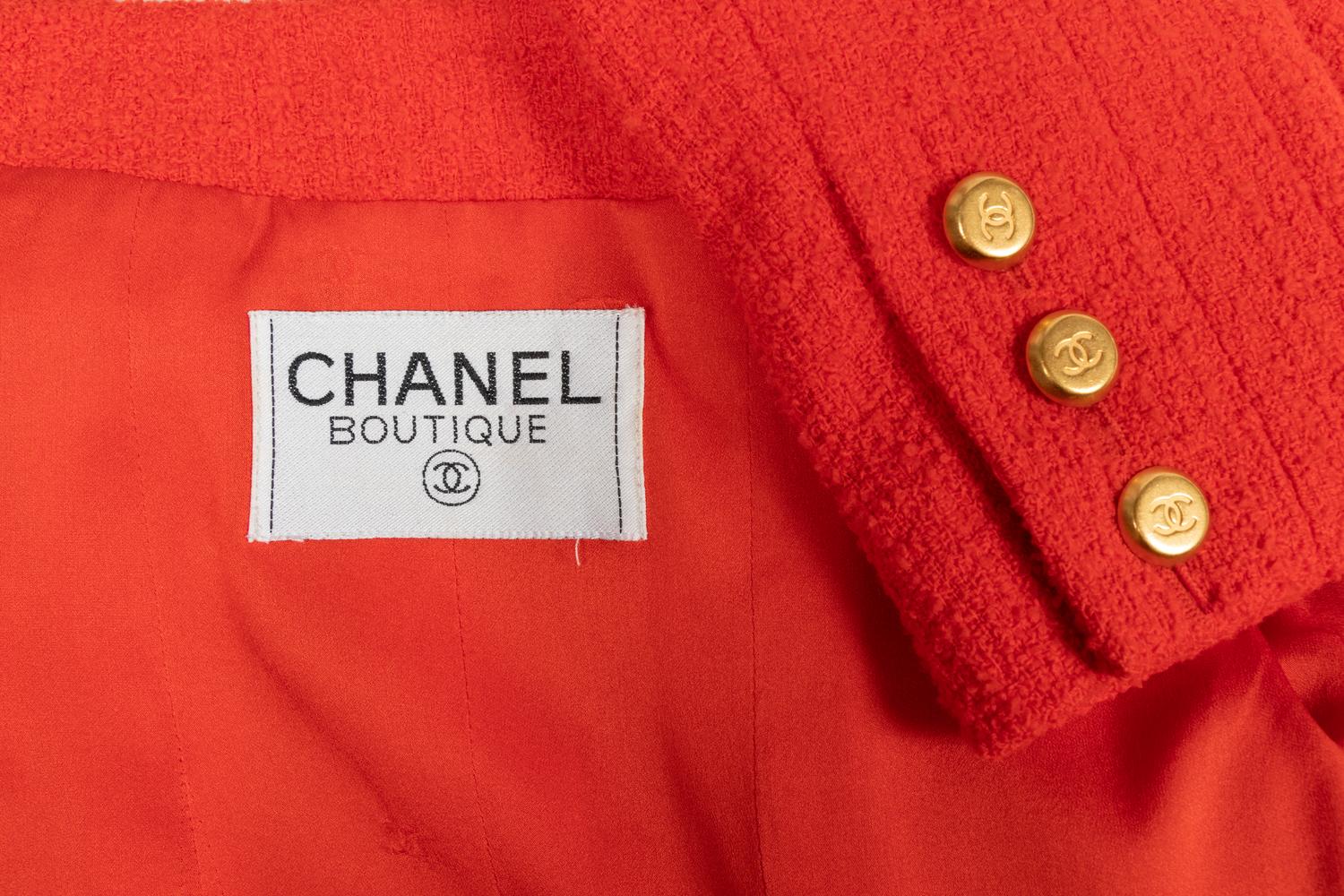 Chanel Tweed Jacket & Belt, 1990s