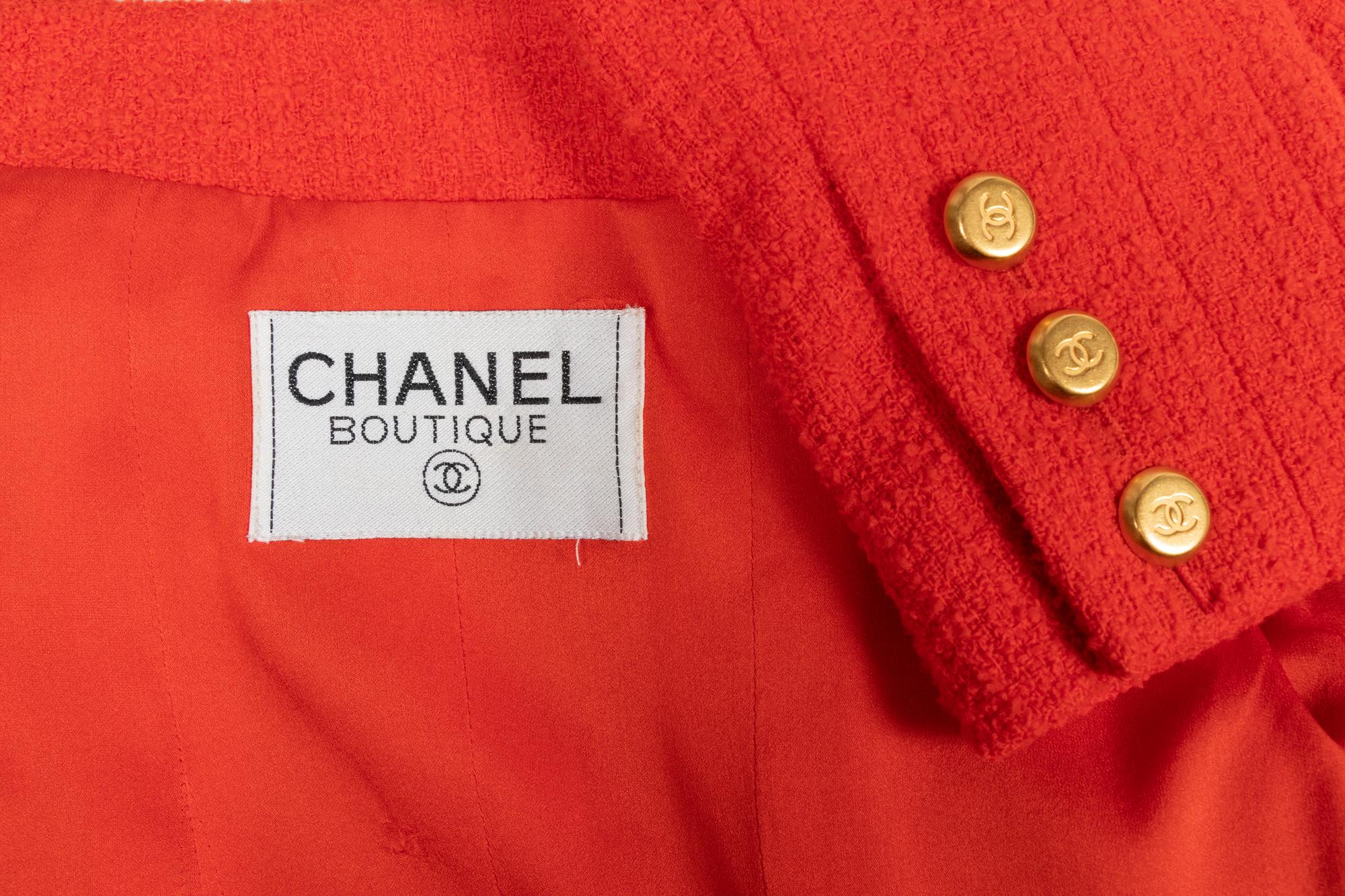Chanel Tweed Jacket & Belt, 1990s