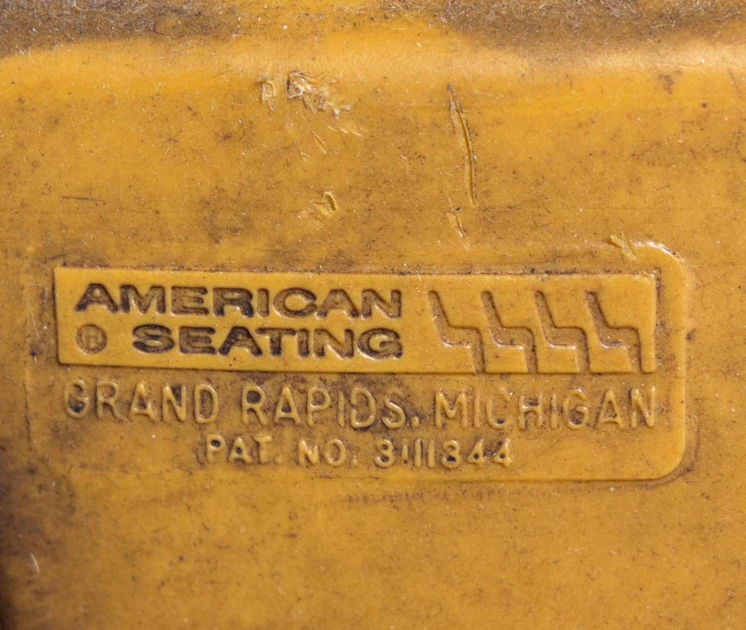 A Pair of Original Pittsburgh Three Rivers Stadium Seat Chairs,