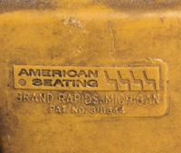 A Pair of Original Pittsburgh Three Rivers Stadium Seat Chairs,