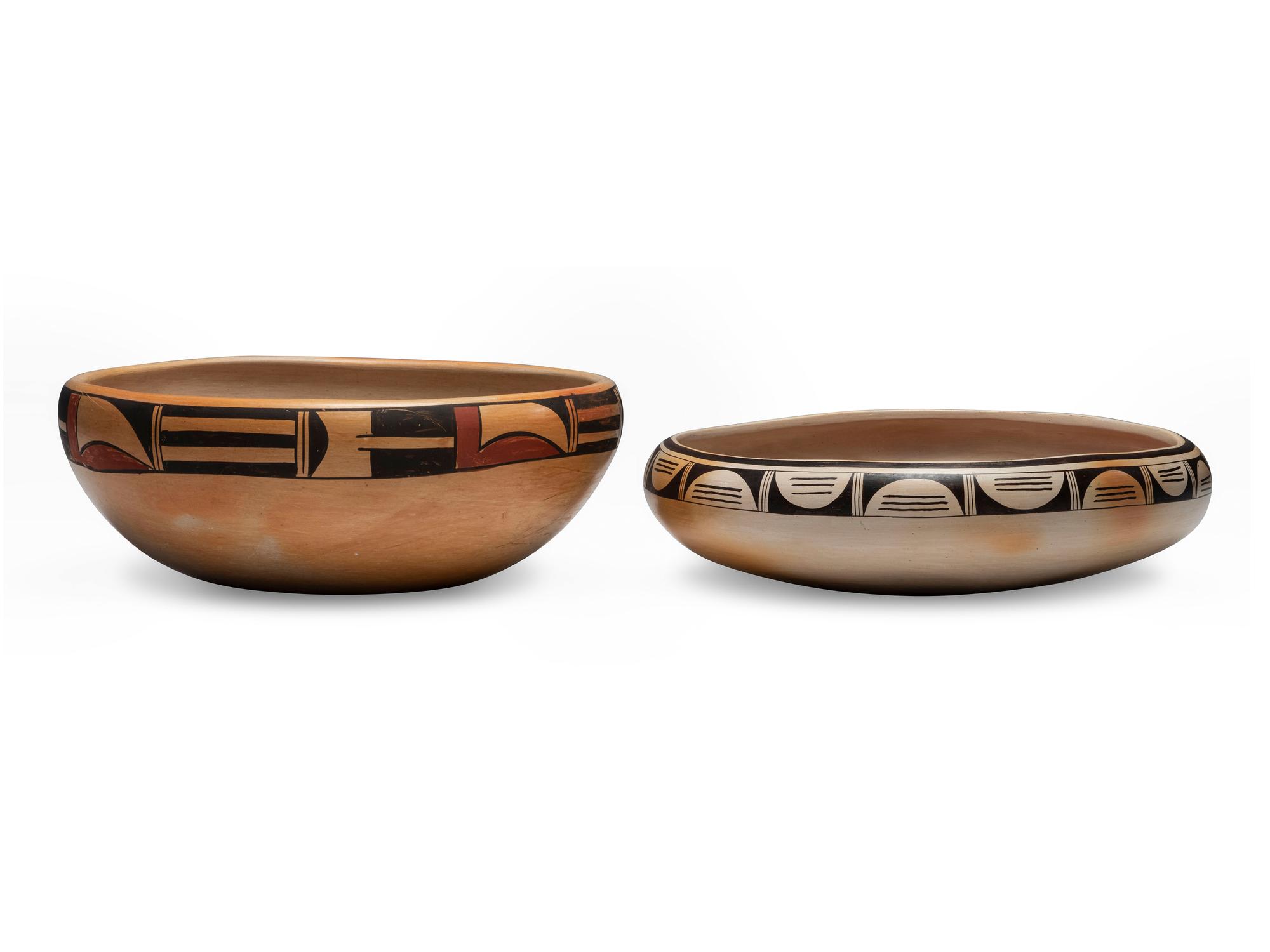 Hopi Pottery Bowls