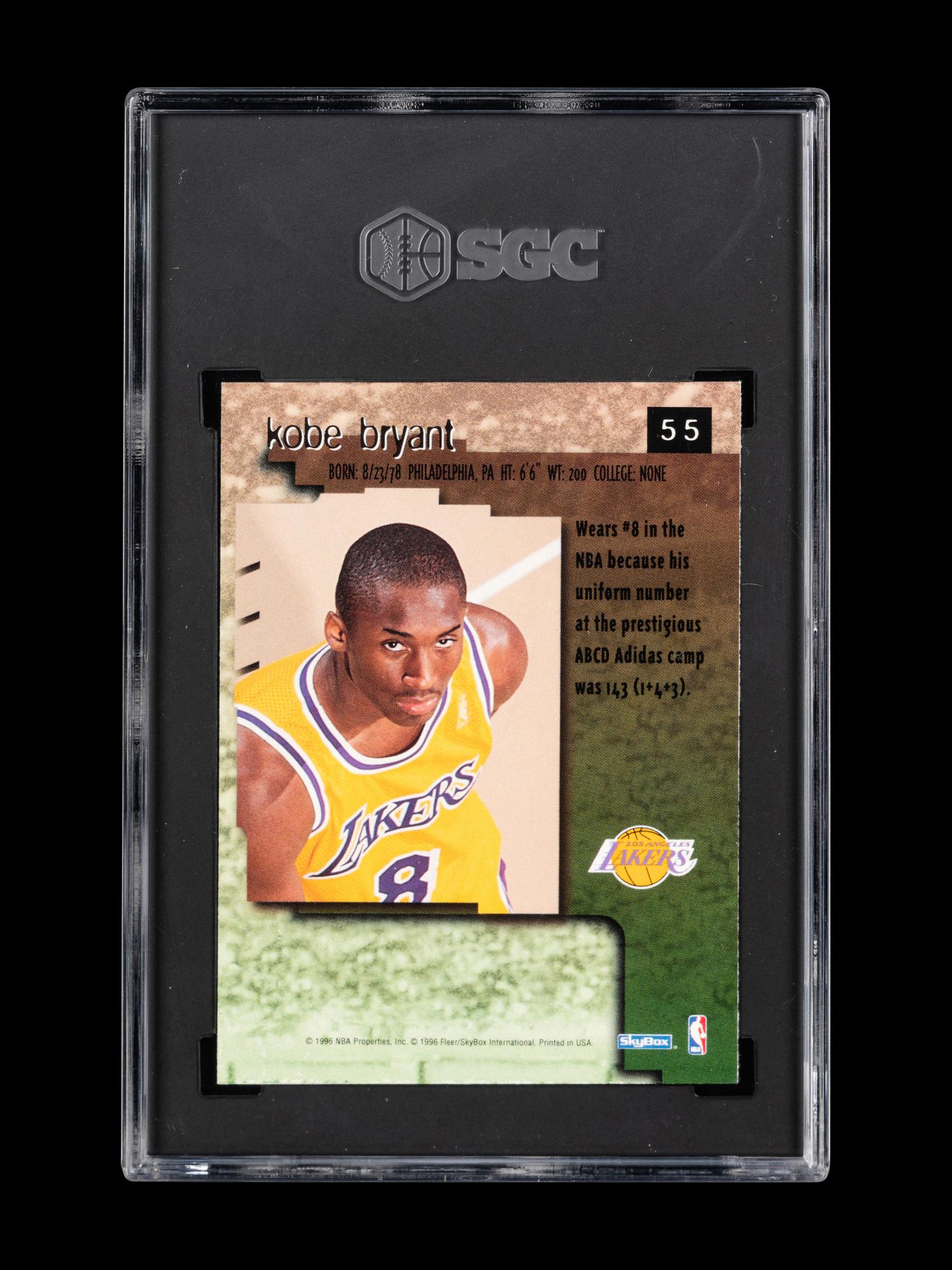 A Group of 12 Graded 1996-97 Kobe Bryant Rookie Basketball Cards,