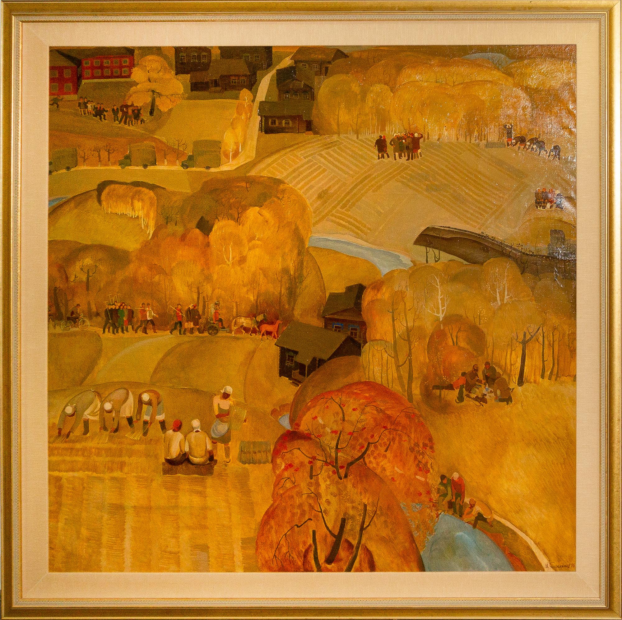 Smirnov, N.M., (Russian, 20th century), FALL