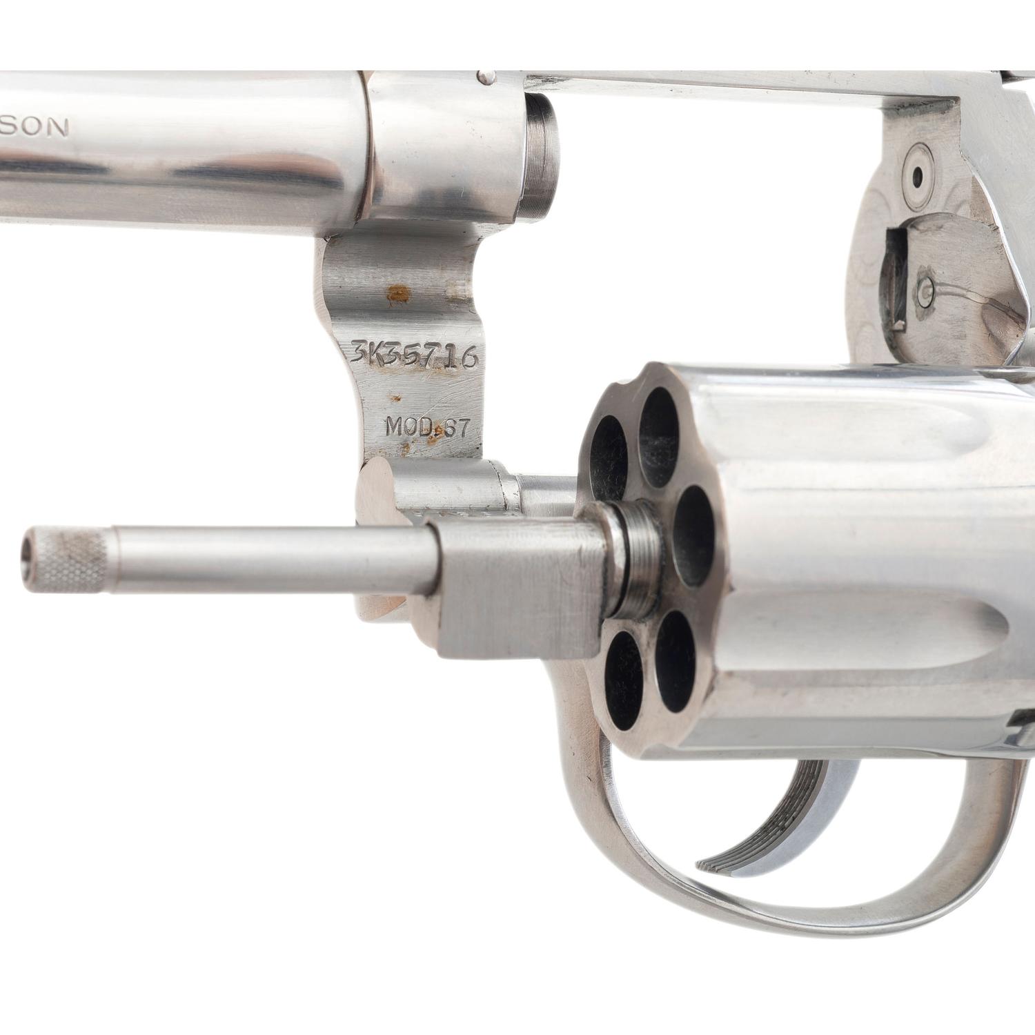 *Smith & Wesson Model 67 with Extra Grips