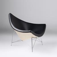 'Coconut' Lounge Chair and Ottoman, model 5569, c. 1960 Herman Miller, USA