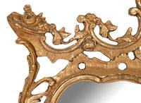 A Pair of George II Style Giltwood Mirrors