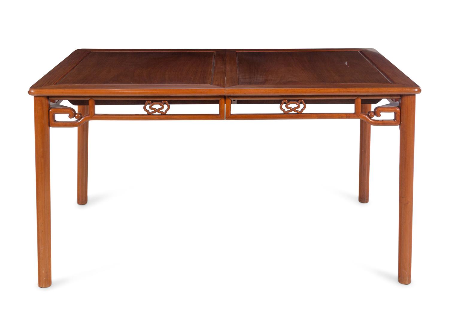 A Set of Chinese Huali Dining Table and Chairs