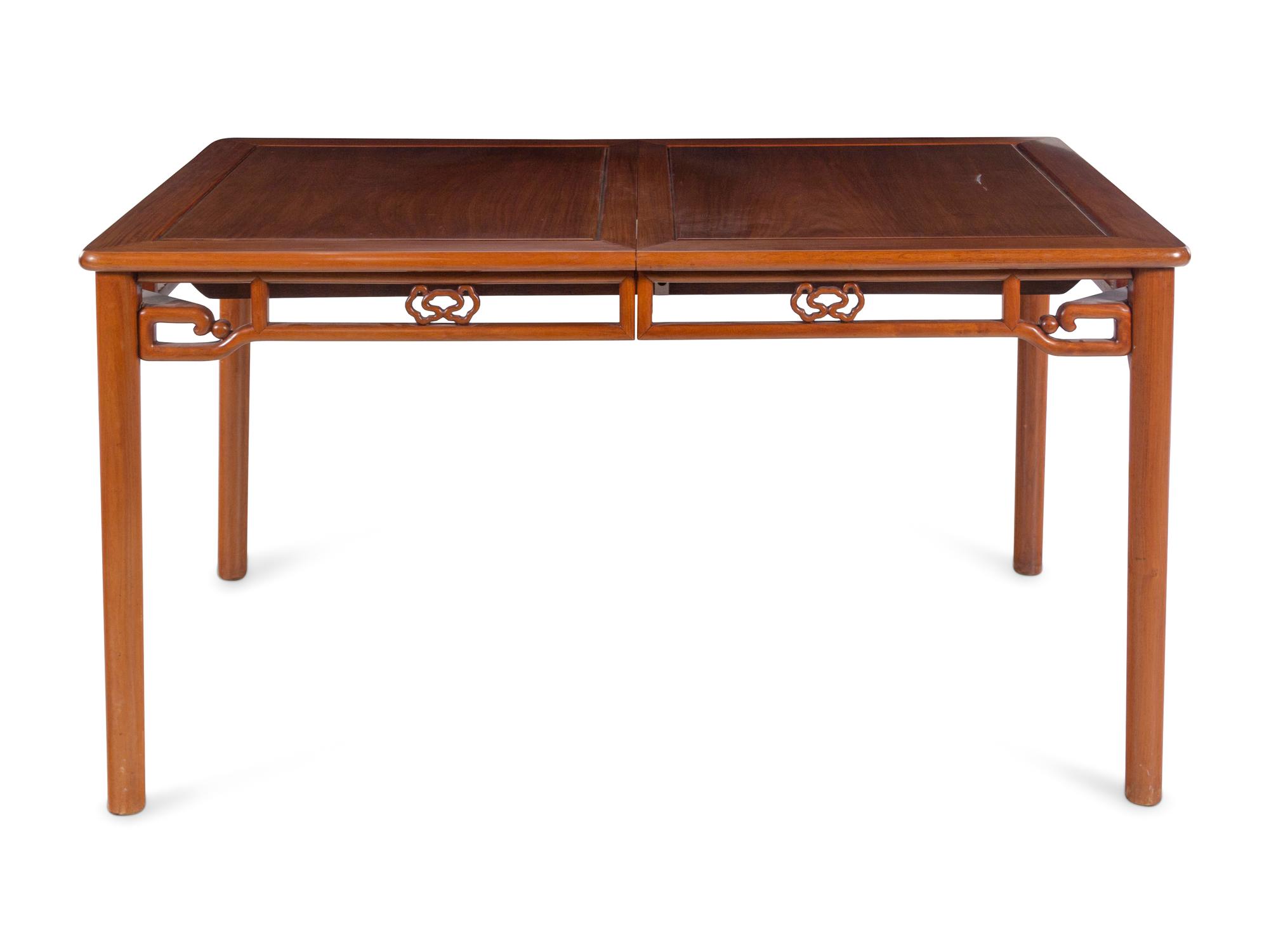 A Set of Chinese Huali Dining Table and Chairs