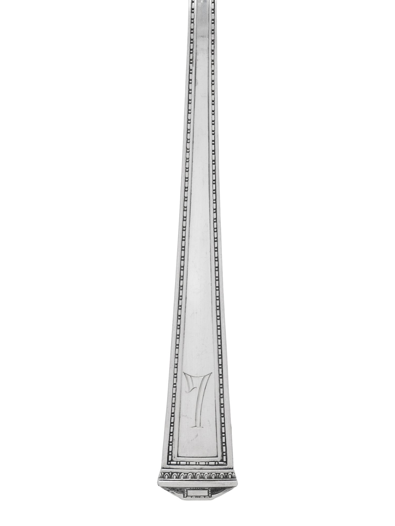 An American Silver Flatware Service