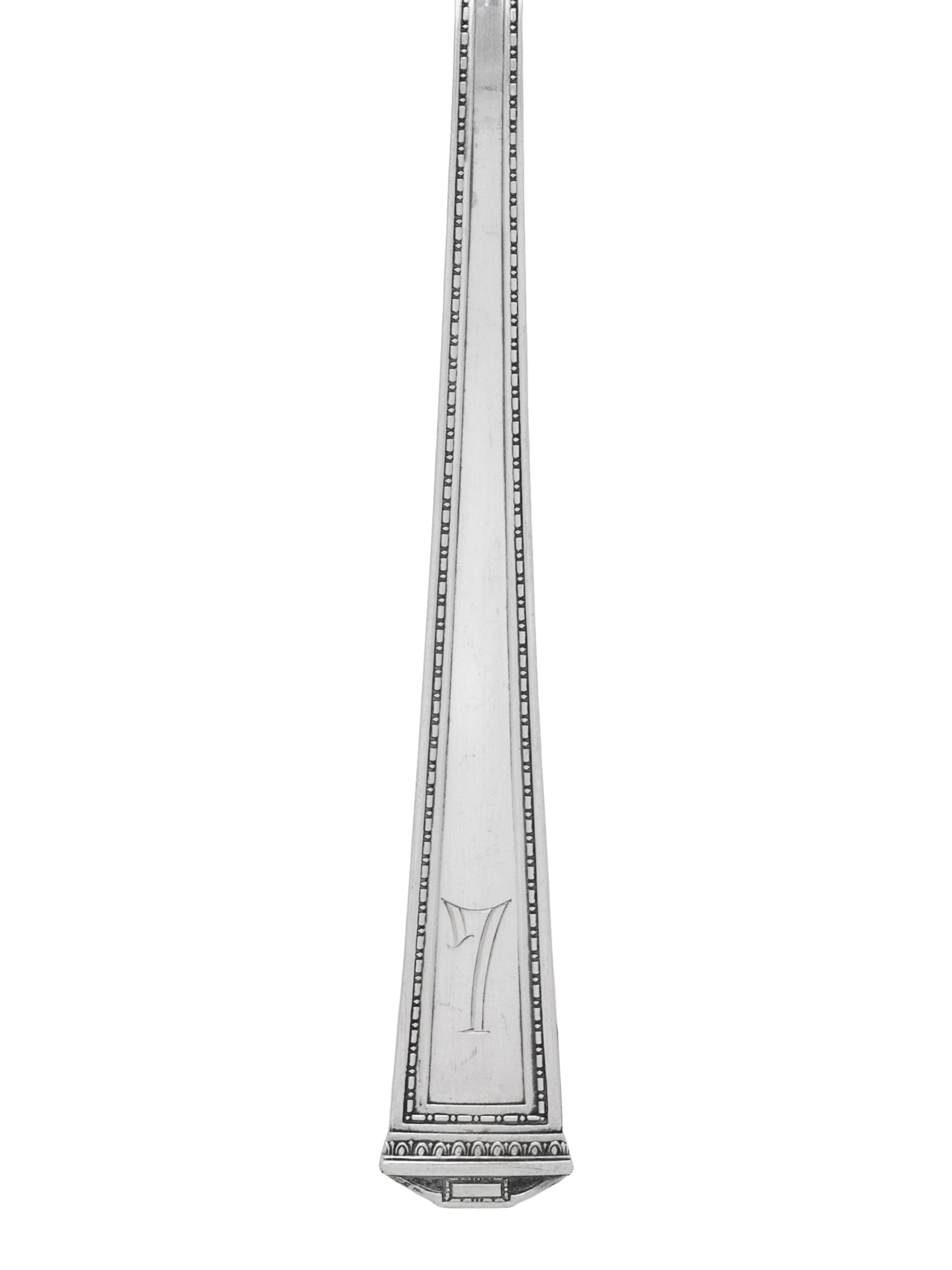 An American Silver Flatware Service