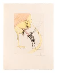 After 50 Years of Surrealism (complete portfolio of 12 with text and justification pages and portfolio case), 1974