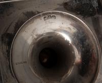 An American Horn-Mounted Silver Pitcher