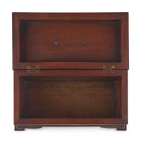 A George III Style Mahogany Tea Caddy