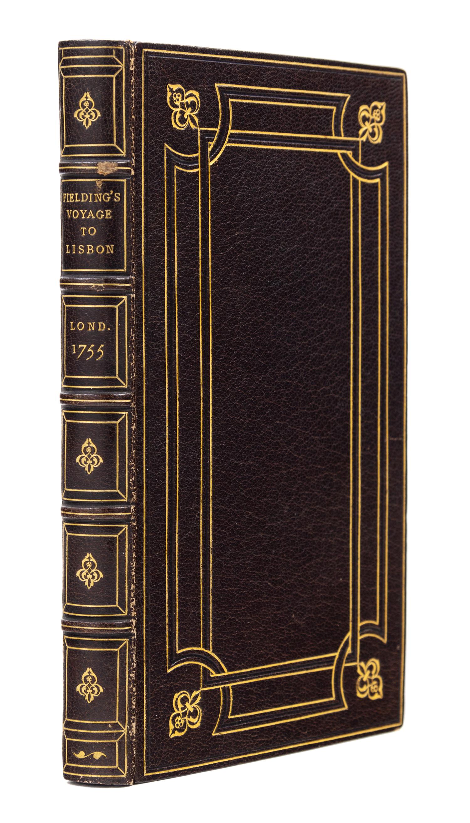 FIELDING, Henry (1707-1754). The Journal of a Voyage to Lisbon. London: for A. Millar, 1755.