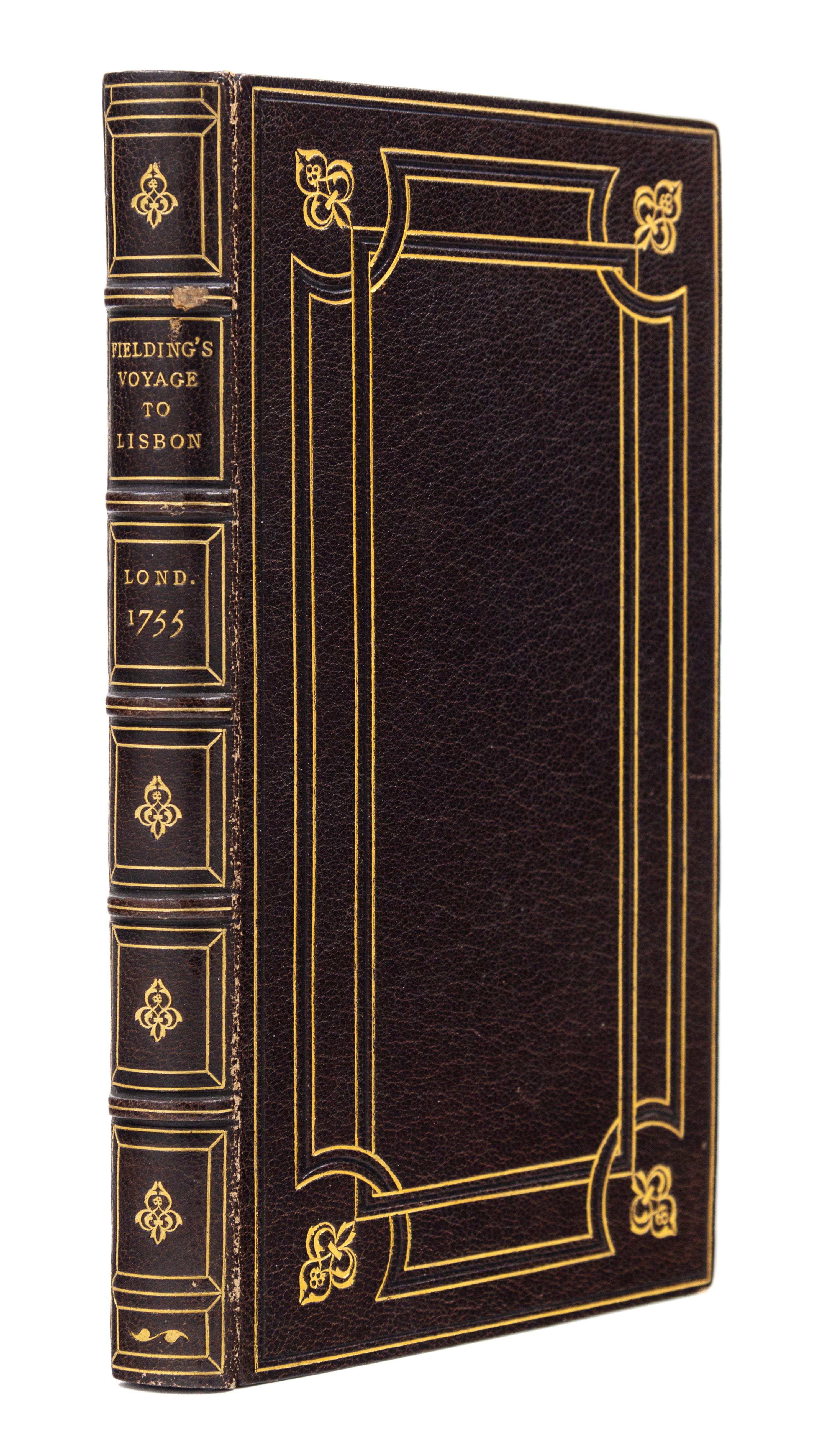 FIELDING, Henry (1707-1754). The Journal of a Voyage to Lisbon. London: for A. Millar, 1755.