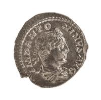 Roman Empire (circa 200 CE), Silver Denarius — Silver Denarius-Elagabal