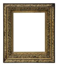 A Collection of Seven Painted and Faux-Tortoise Frames — EARLY 20TH CENTURY