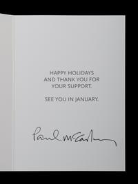 (Celebrity) MCCARTNEY, Paul (1942) and Linda McCartney (1941-1998). “Linda McCartney’s Home Style Meatless Entrees.”