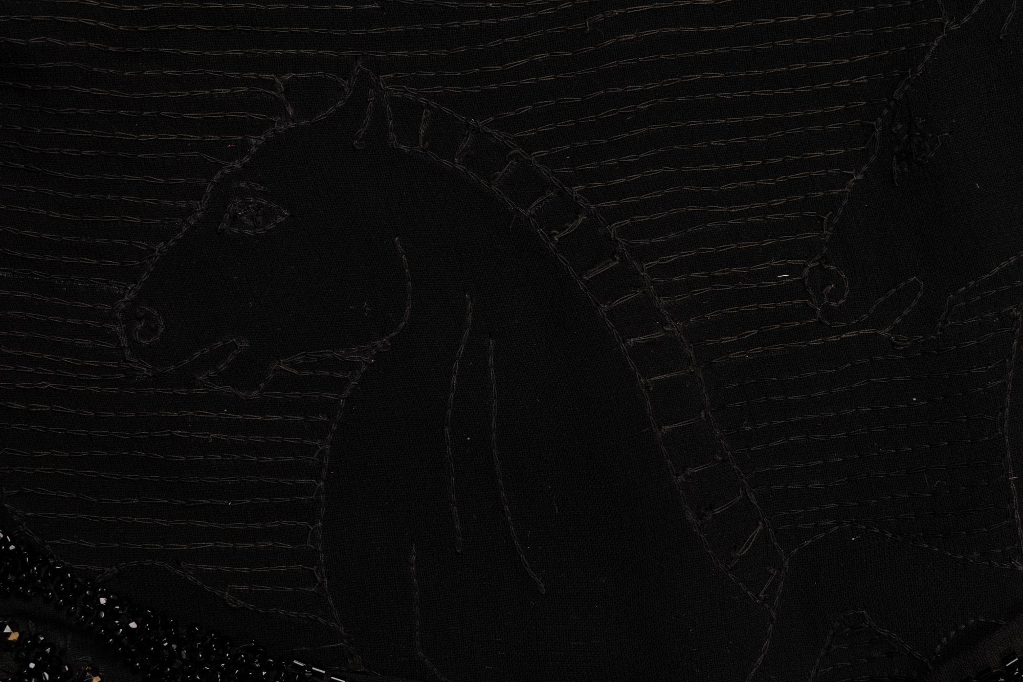Attributed to Madeleine Vionnet, "Little Horses" Beaded Dress, 1920's