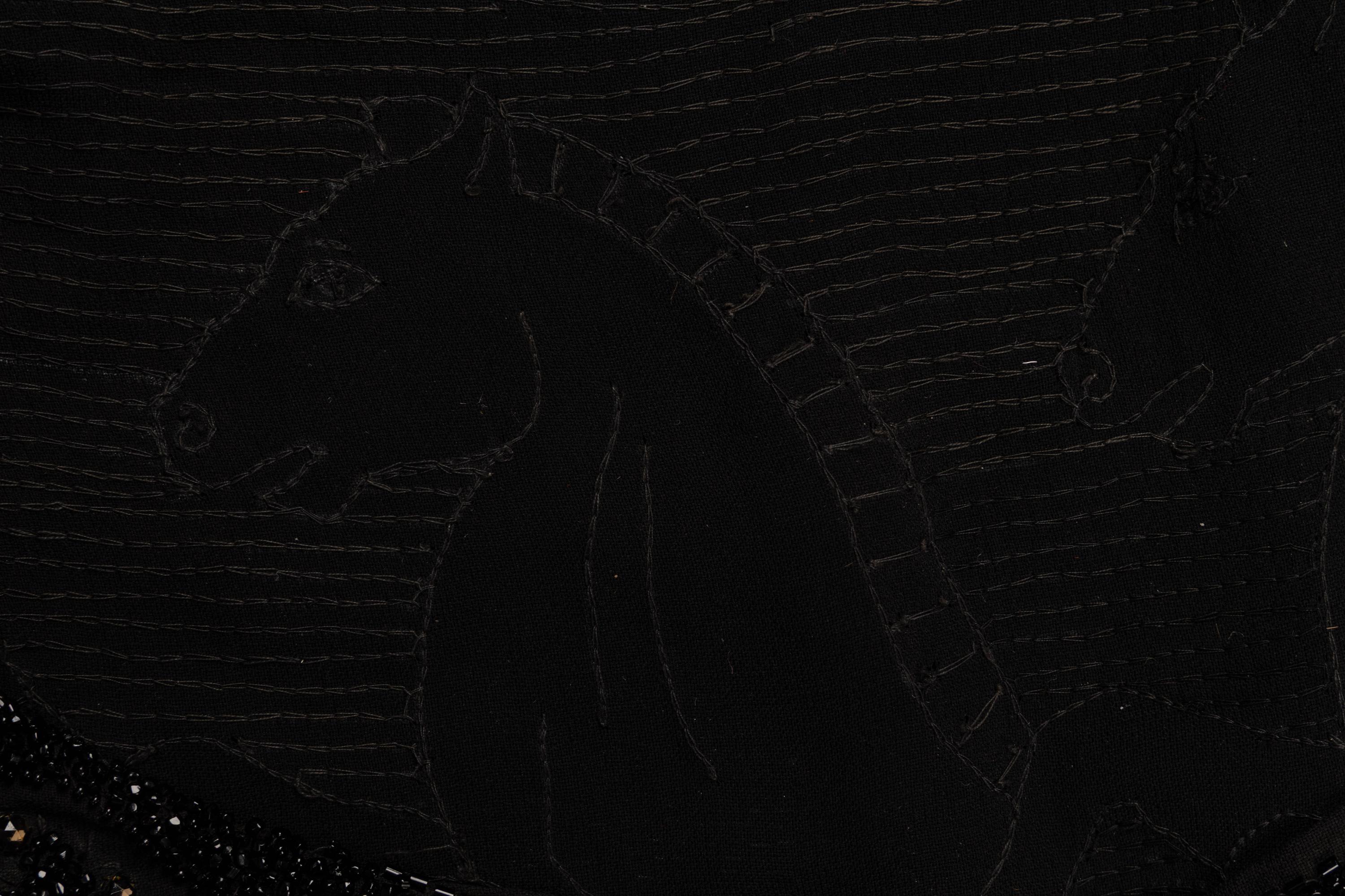 Attributed to Madeleine Vionnet, "Little Horses" Beaded Dress, 1920's