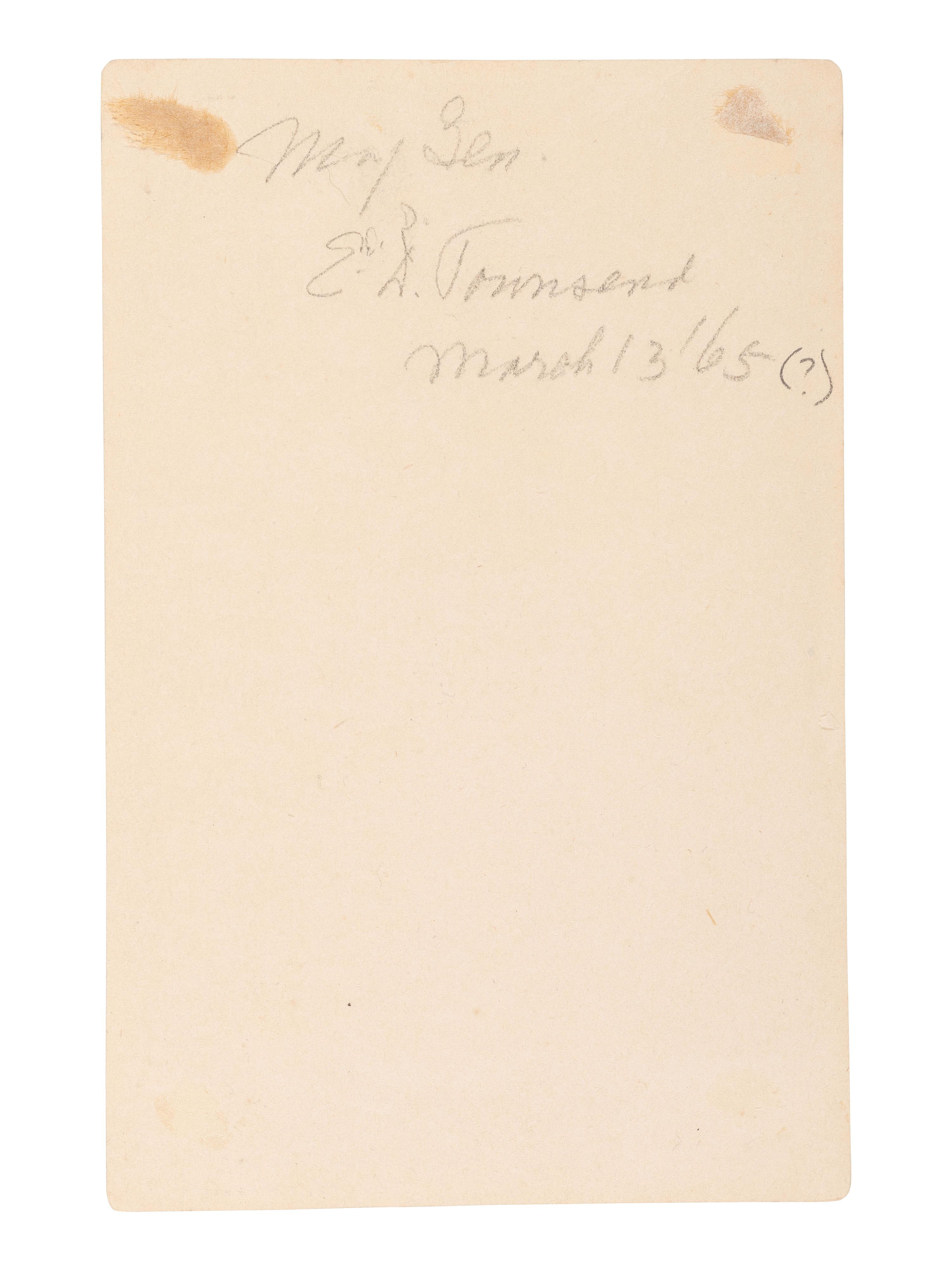 [LINCOLN, Abraham (1809-1865)]. CDVs featuring members of the honor guard that accompanied Lincoln's body from Washington, DC to Springfield, IL, & other key figures in charge of the funeral.