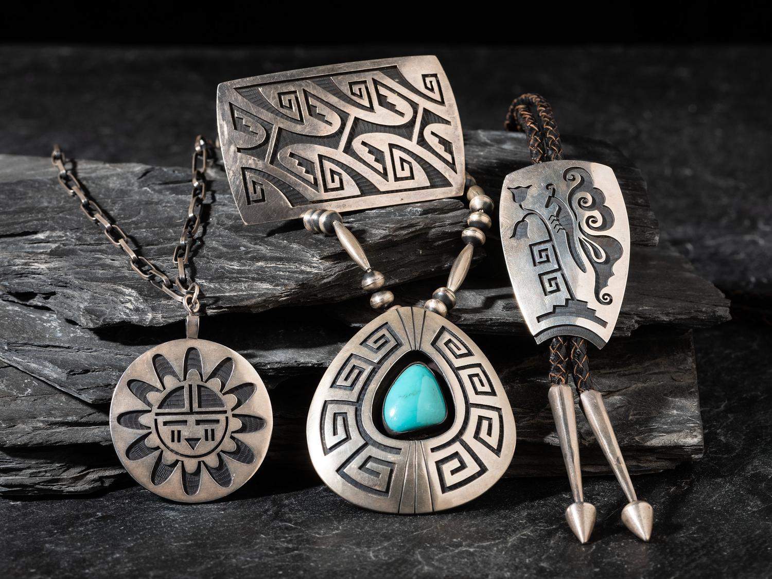 Silver Overlay Jewelry