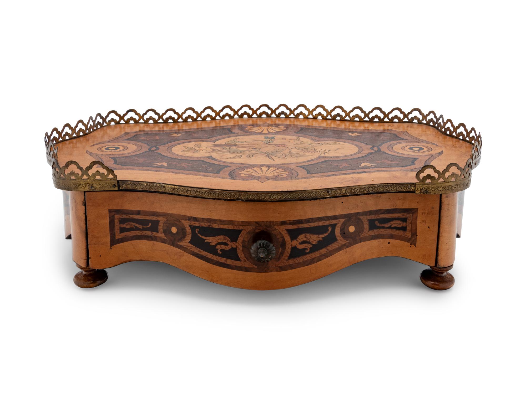 A Louis Philippe Marquetry Stand